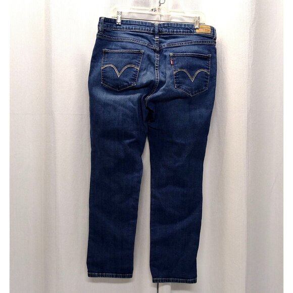 Levi's The Original Jeans Womens 16S/C Mid-Rise Skinny Denim Red Tag Embroidered - Picture 2 of 11